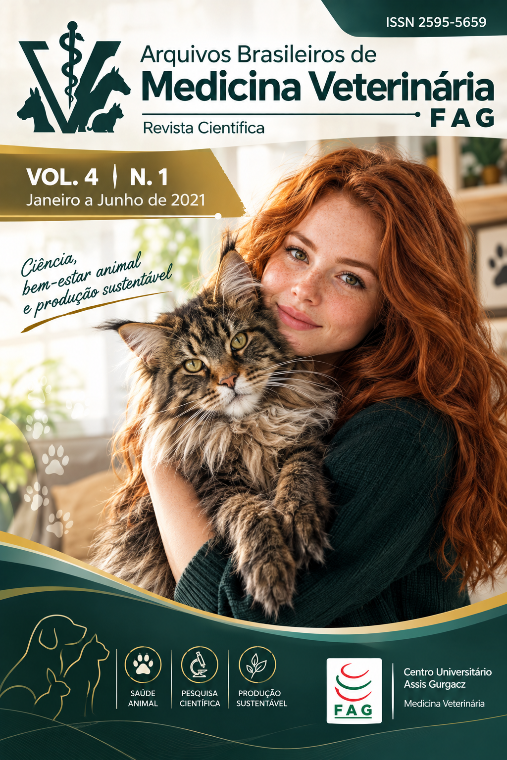 					Visualizar v. 4 n. 1 (2021): Arquivos Brasileiros de Medicina Veterinária FAG
				